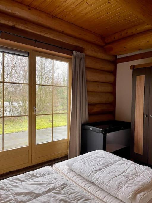 Unieke Houten Villa Met Sauna In Twente - 6P Den Ham Exterior foto